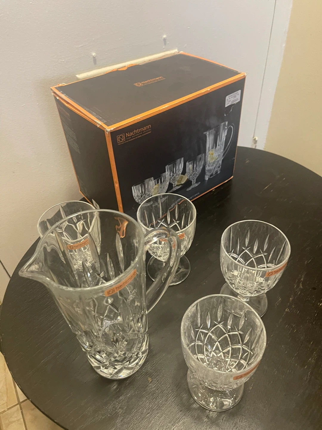 Nachtmann Noblesse Pitcher Set 5pcs Crystal