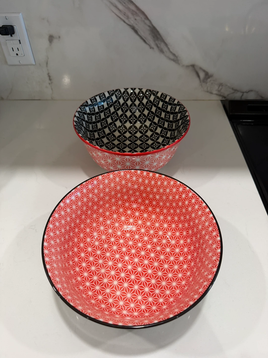 Set of 2 Ceramic Serving Bowls - photo 2