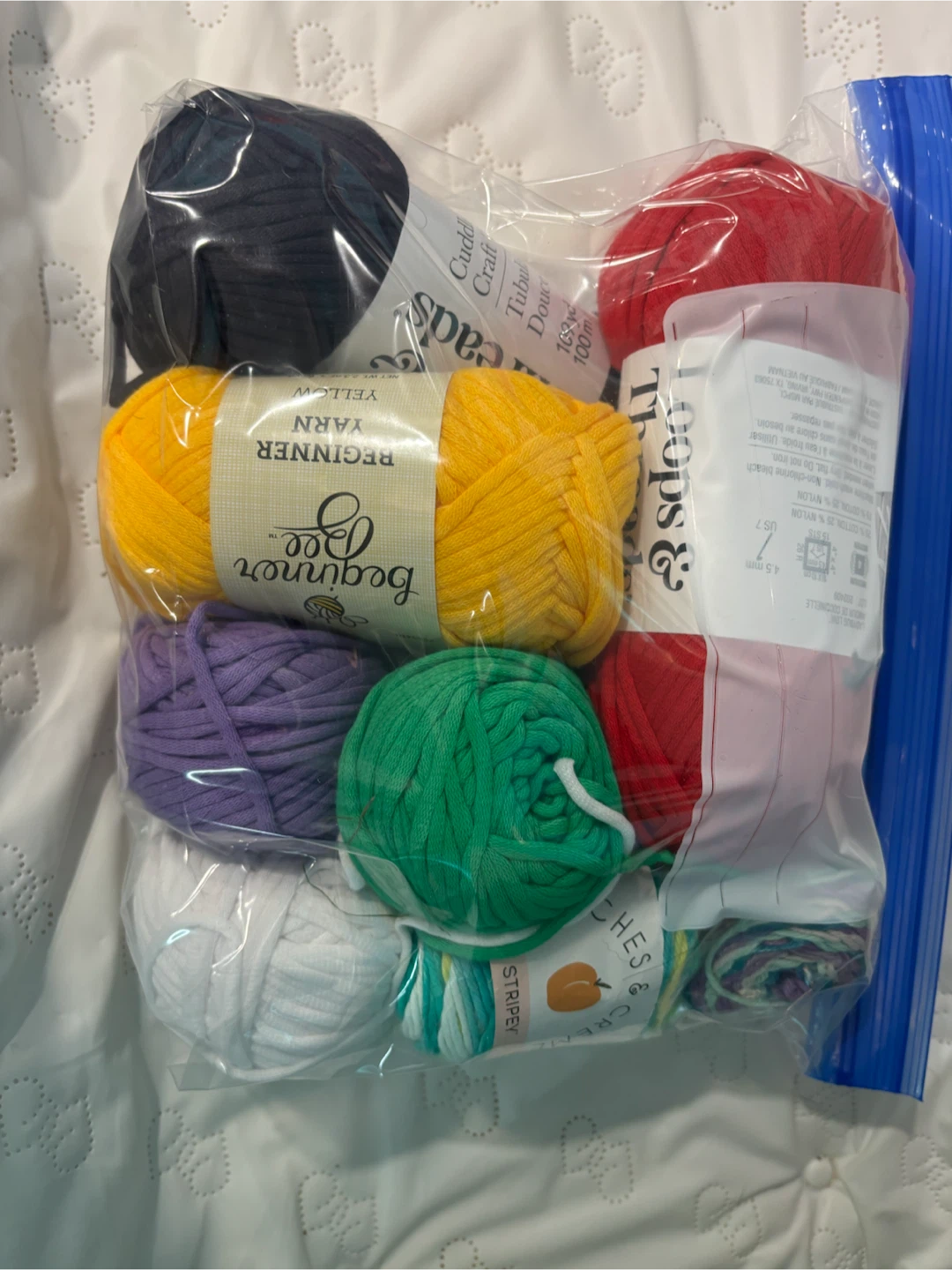 Various Yarn Skeins - 9 Total