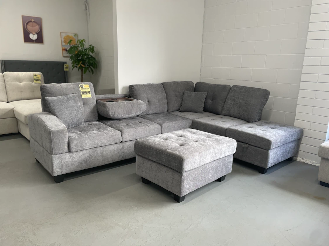 SECTIONAL SOFA FLOOR MODEL FOR SALE!