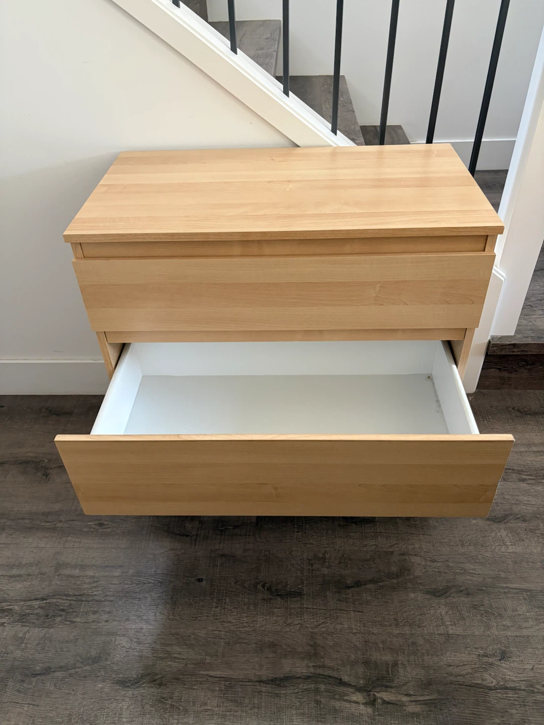 IKEA dresser with 3 drawers in yellow colour - photo 3