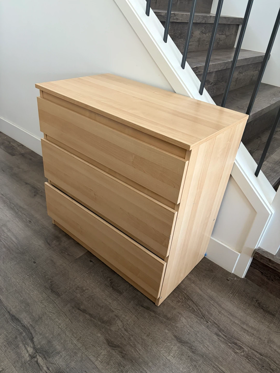 IKEA dresser with 3 drawers in yellow colour - photo 5