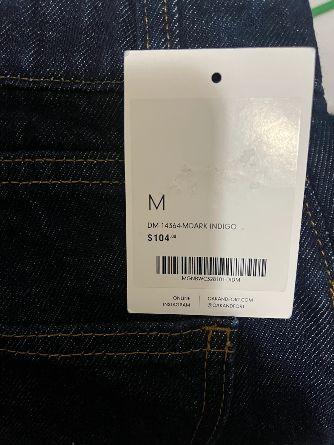 Oak + Fort jeans - Size M - photo 3