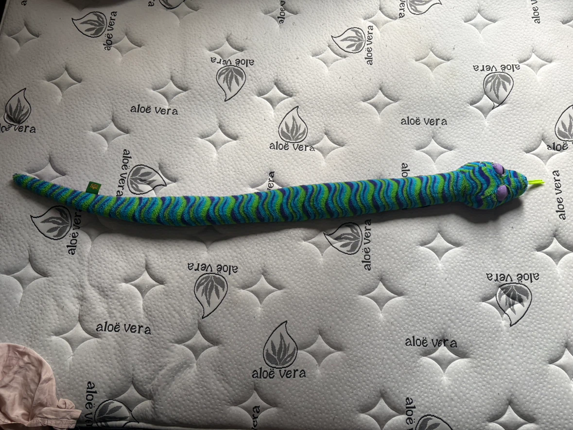 Plush Snake Stuffed Animal - photo 2