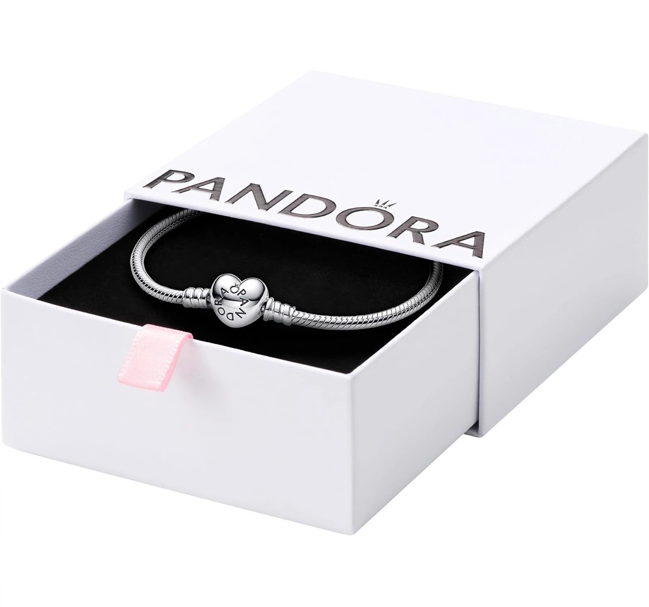 Pandora Silver Heart Clasp Bracelet - photo 2