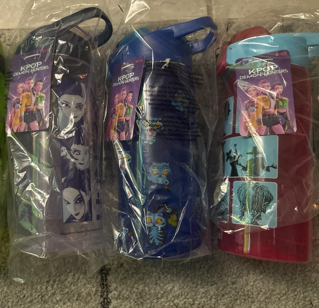 KPOP Demon Hunters Water Bottles