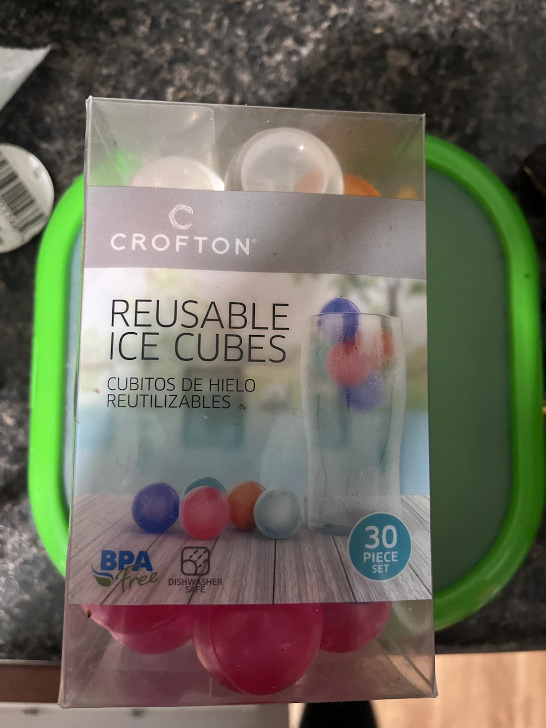 Never used Crofton Reusable Ice Cubes - 30 Piece Set