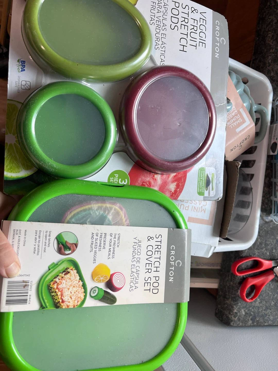 New Crofton Veggie & Fruit Stretch Pods Set