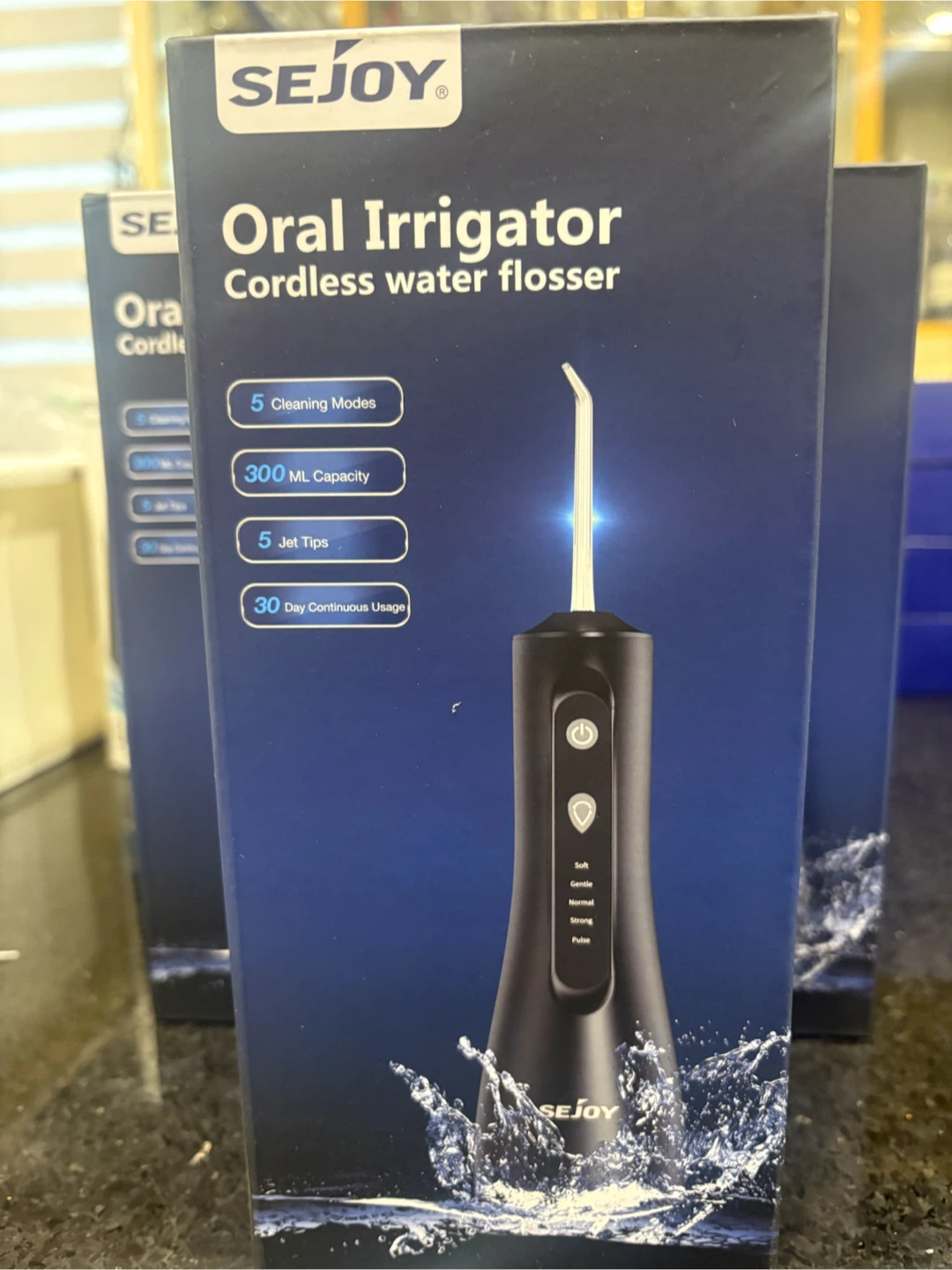 SEJOY Oral Irrigator Cordless Water Flosser