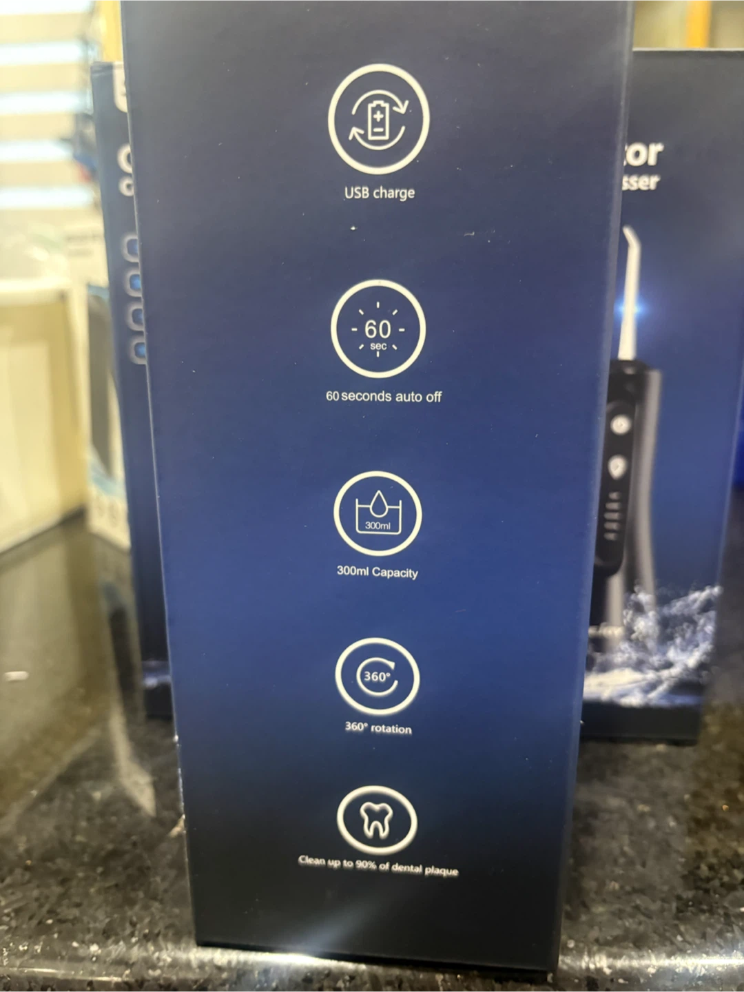 SEJOY Oral Irrigator Cordless Water Flosser - photo 3