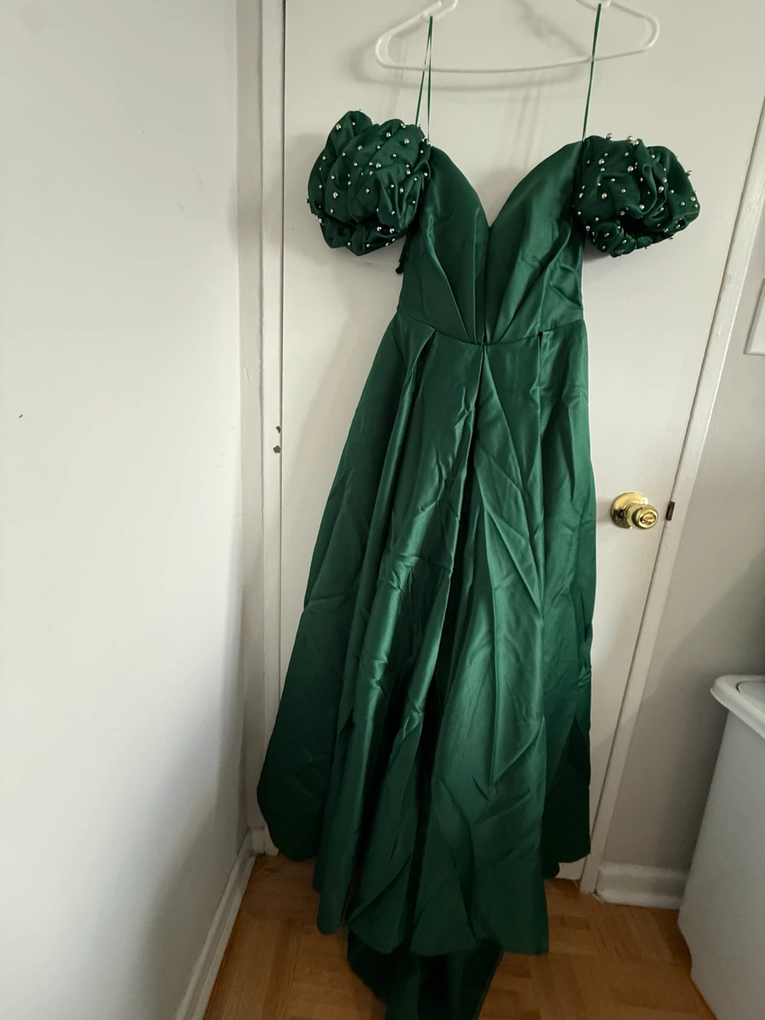 Pandora Istanbul Green Gown with Pearls - photo 2
