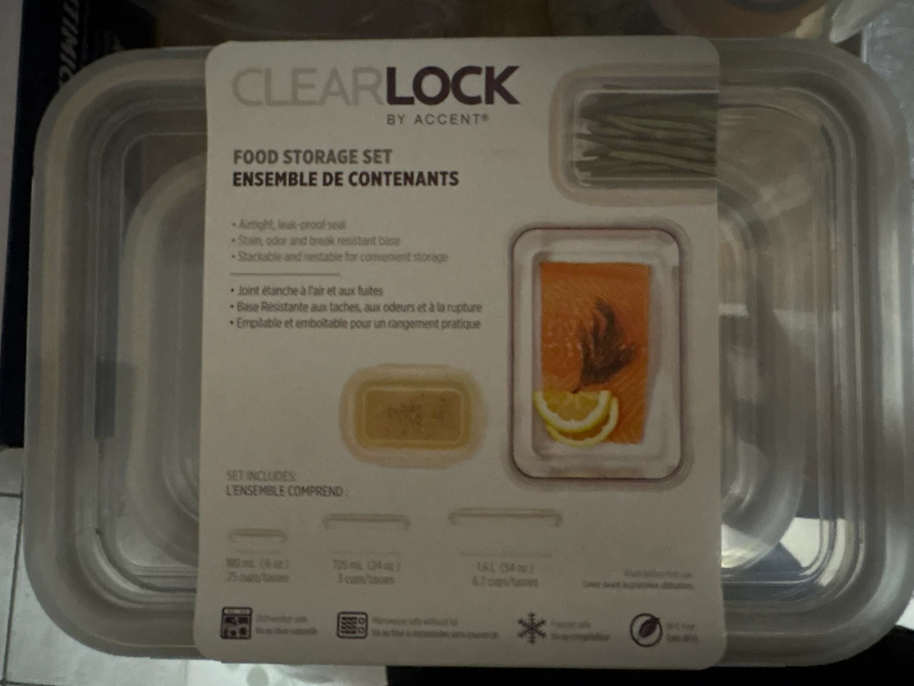 ClearLock by Accent Food Storage Set