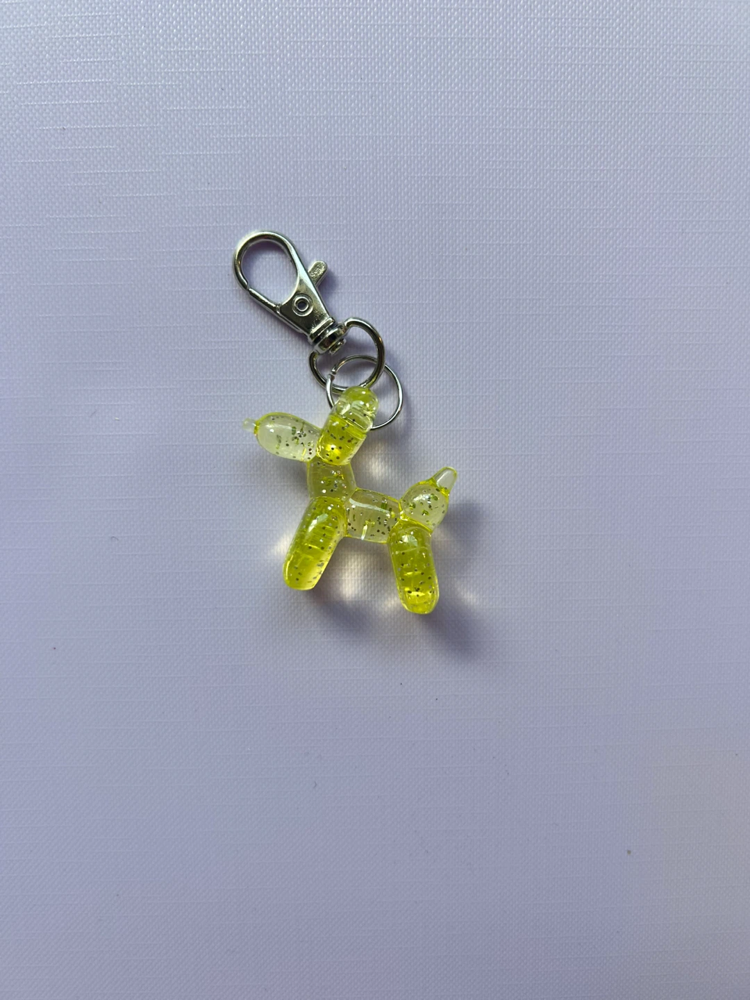 Keychain Balloon Dog Charm - photo 4