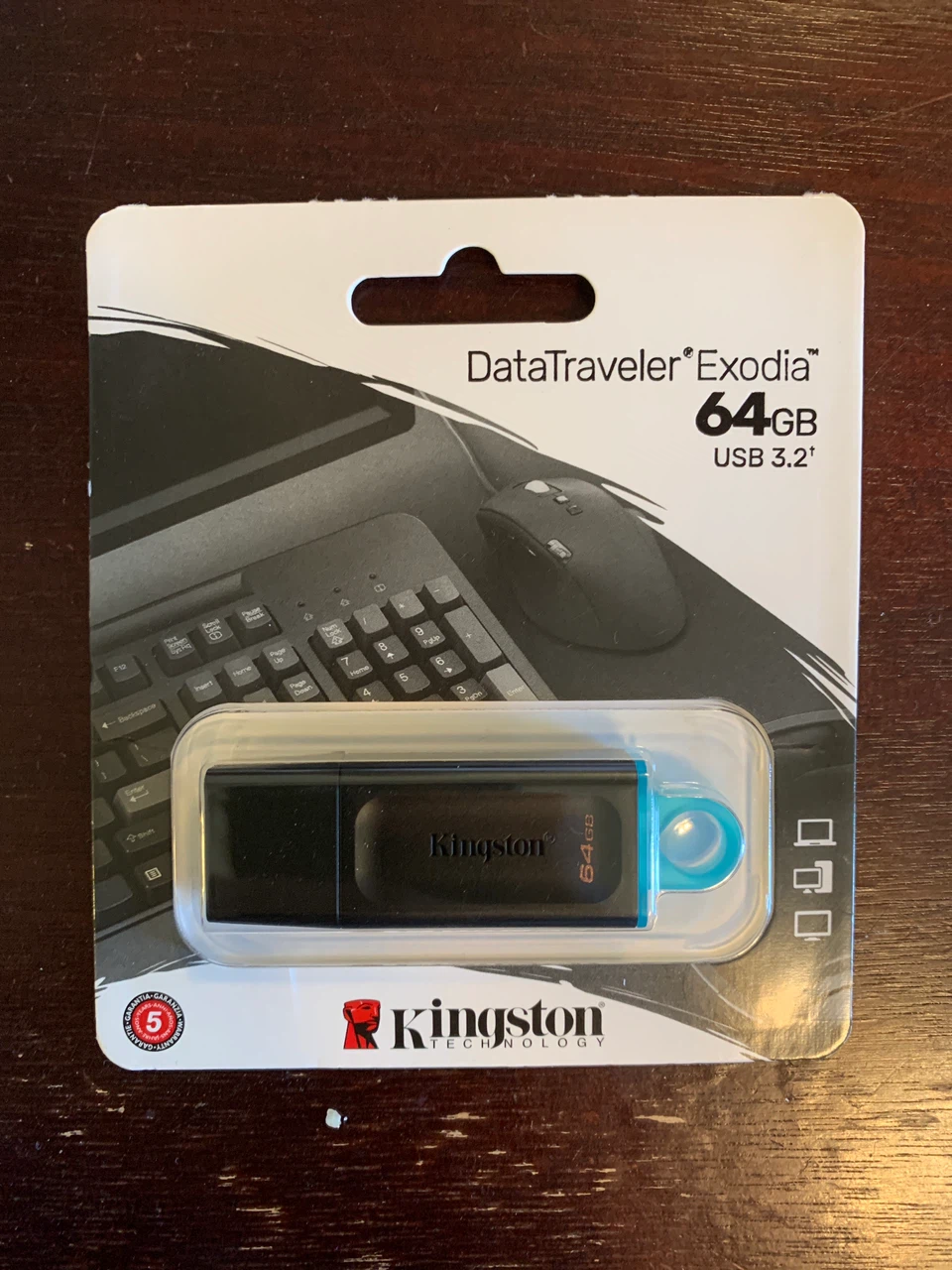 Kingston DataTraveler Exodia 64GB USB 3.2 Flash Drive