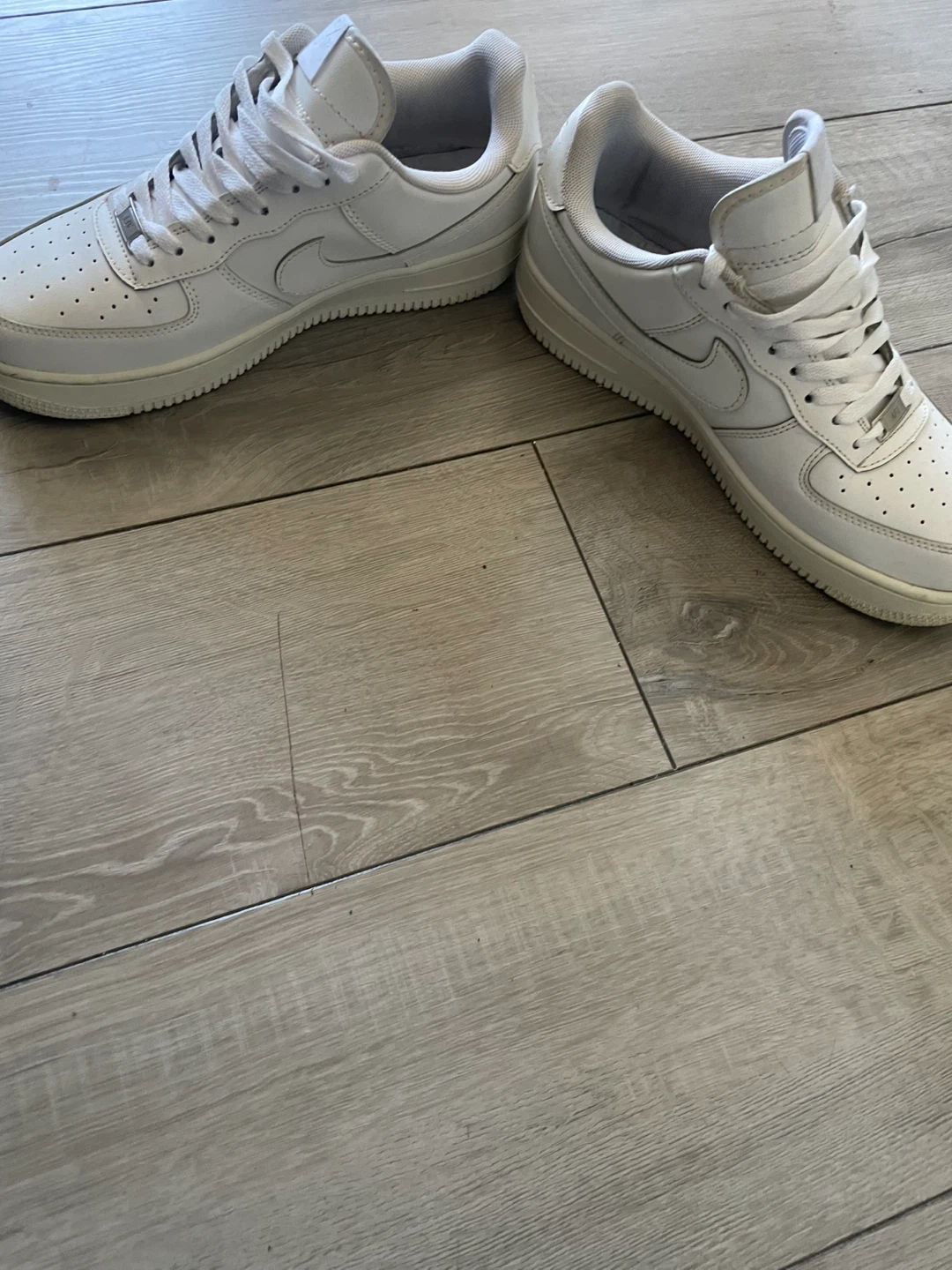 Nike Air Force 1 White Sneakers - photo 4