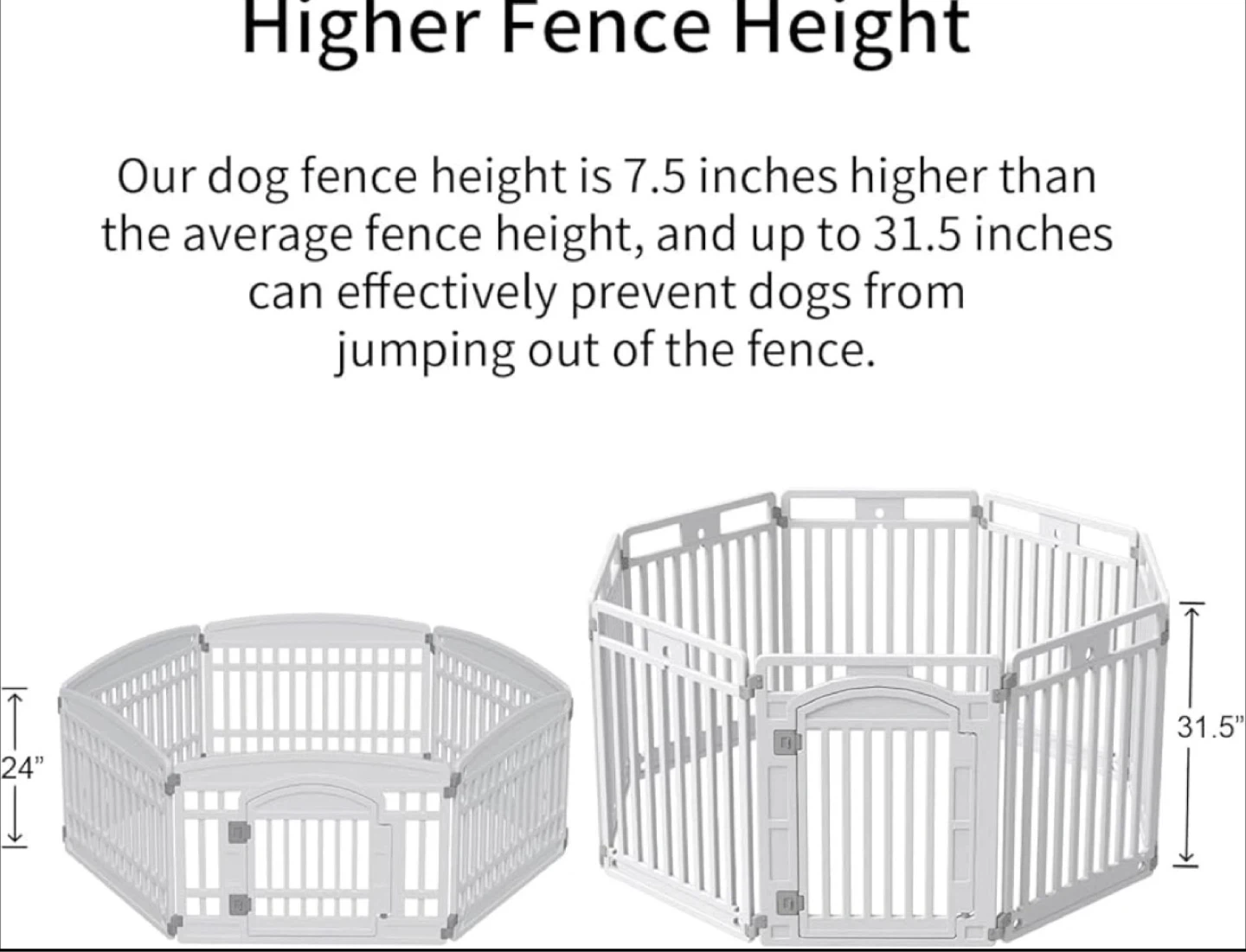 Gupamiga Pet Playpen for Dogs - 8 Panel - photo 3