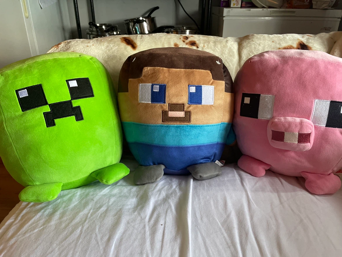 Minecraft Plush Toys set of 3
