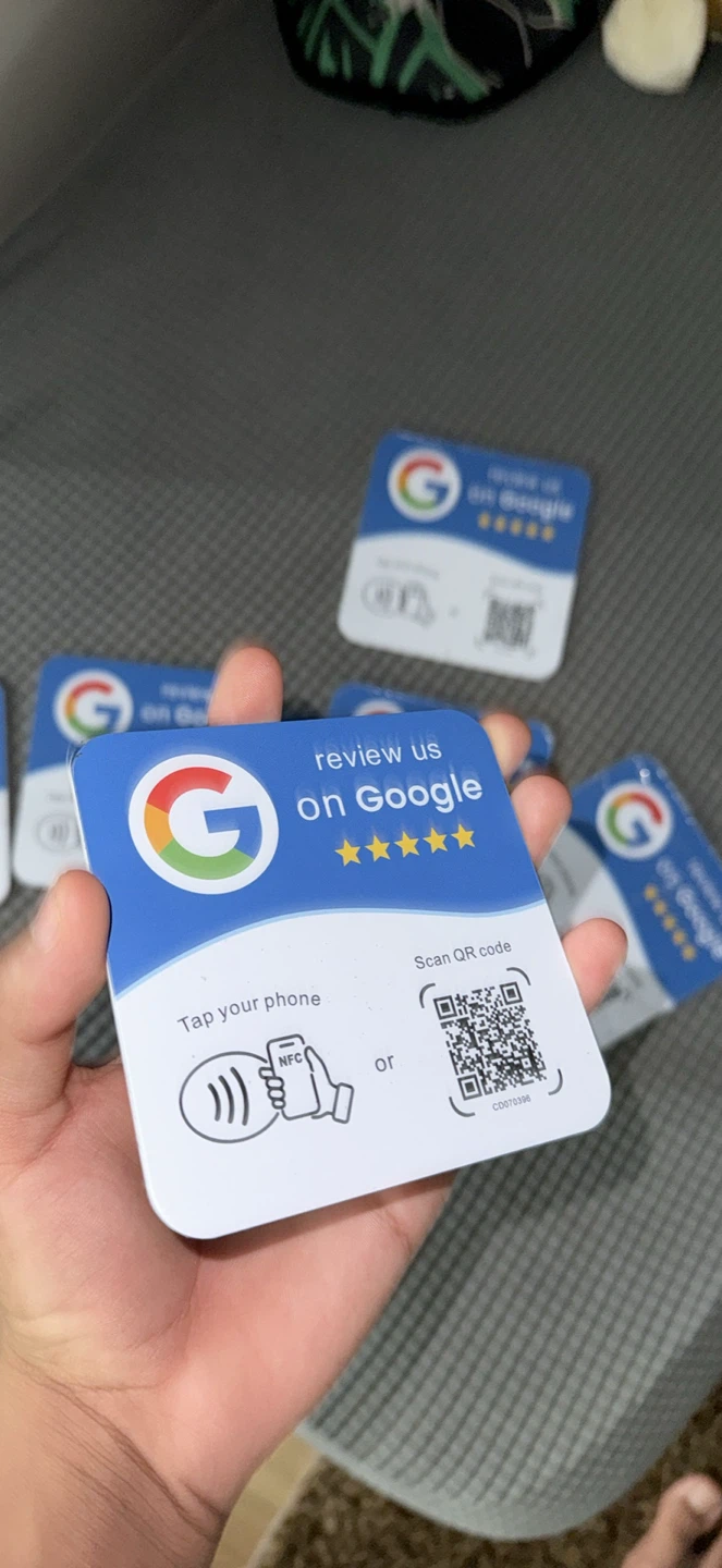 Google Review Us Display Cards - photo 2