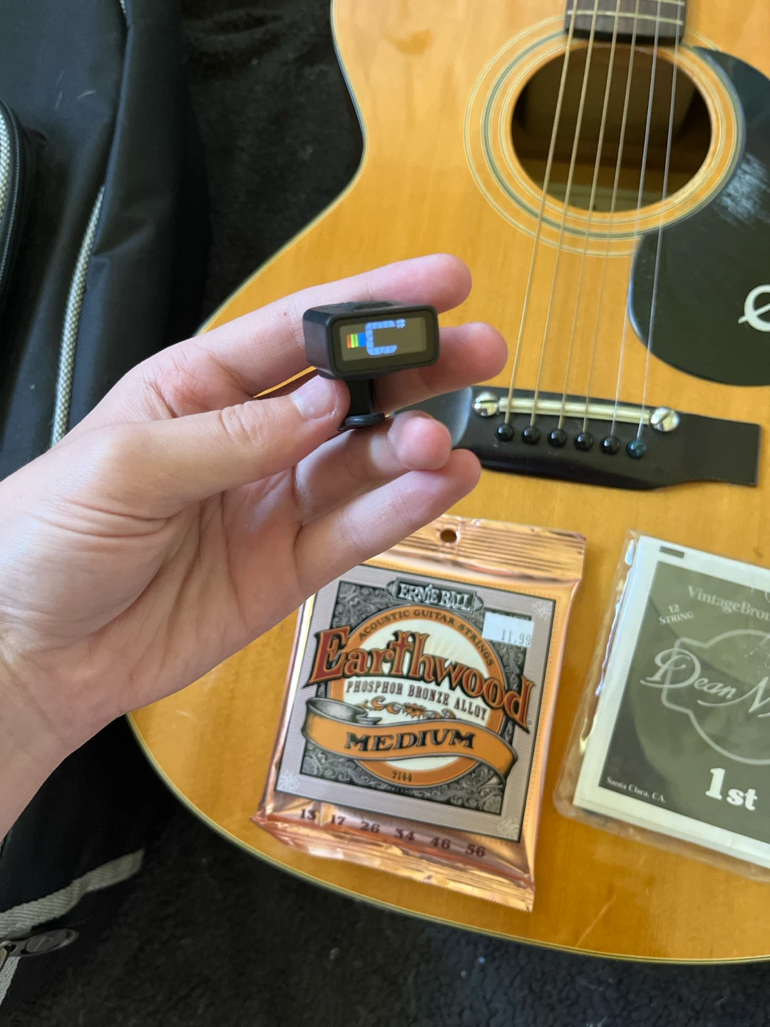 Epiphone Acoustic Guitar with Gig Bag and Accessories - photo 4