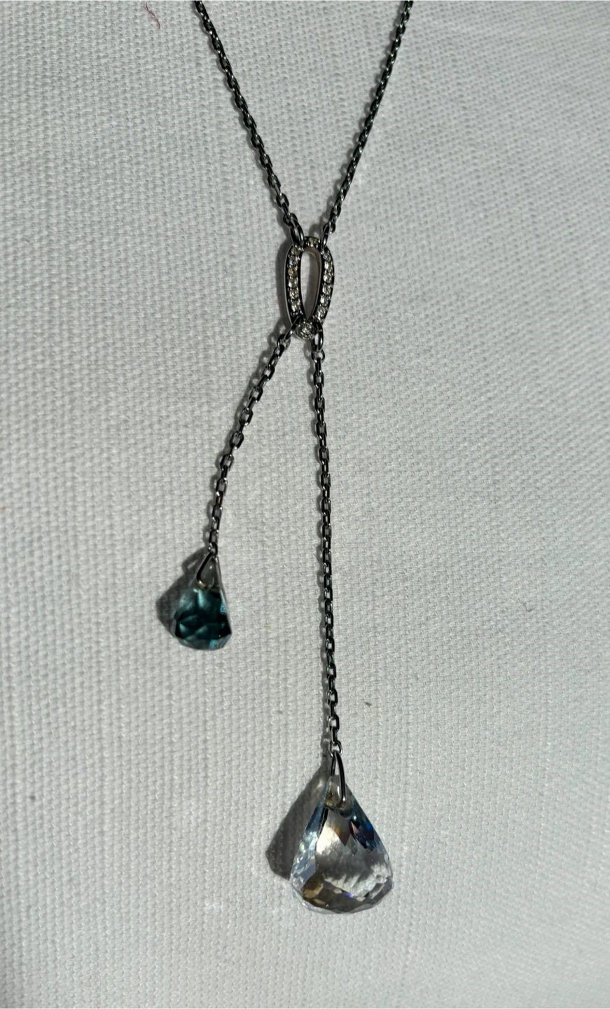 16” Swarovski lariat necklace - photo 2