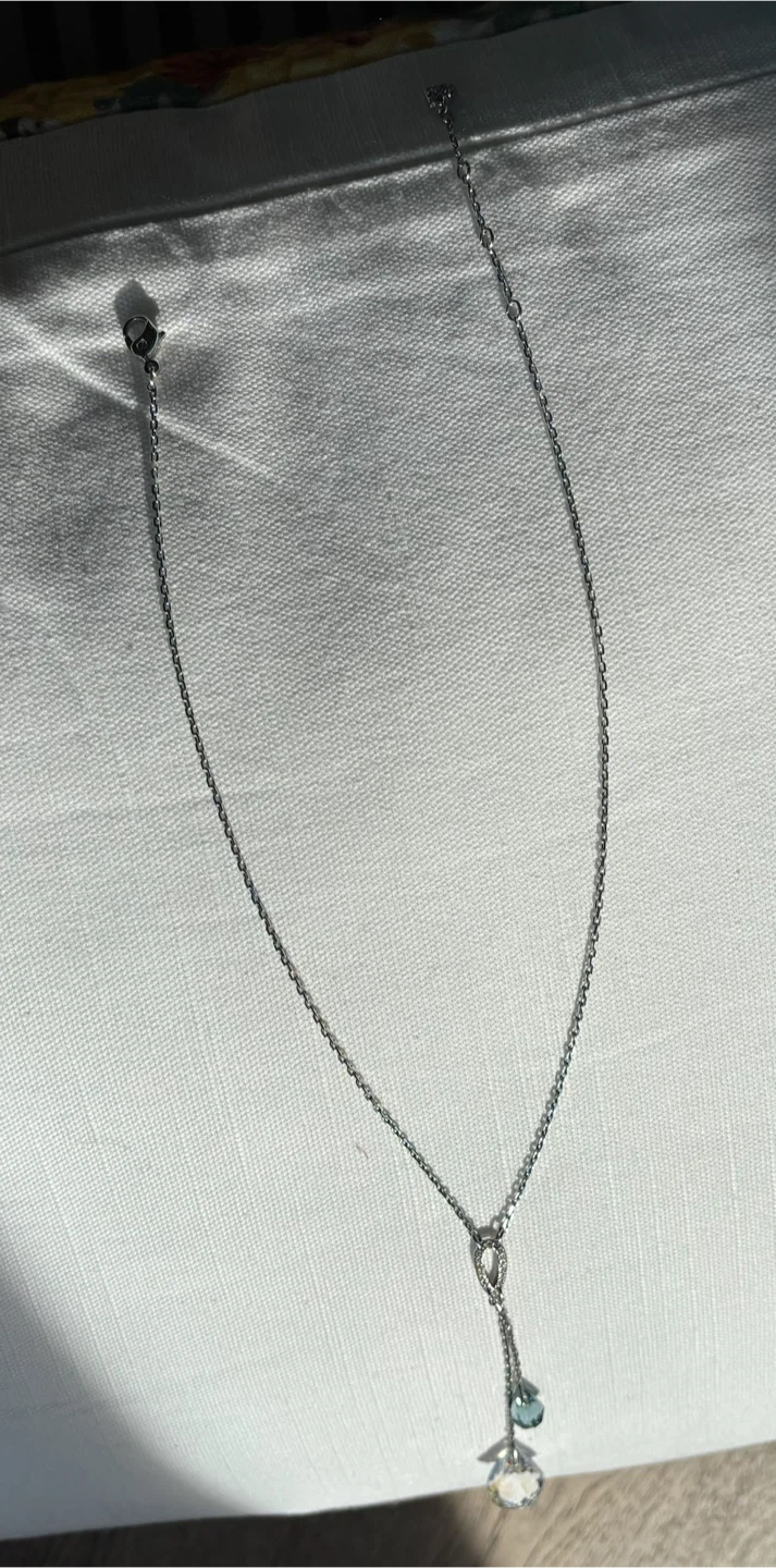 16” Swarovski lariat necklace - photo 3