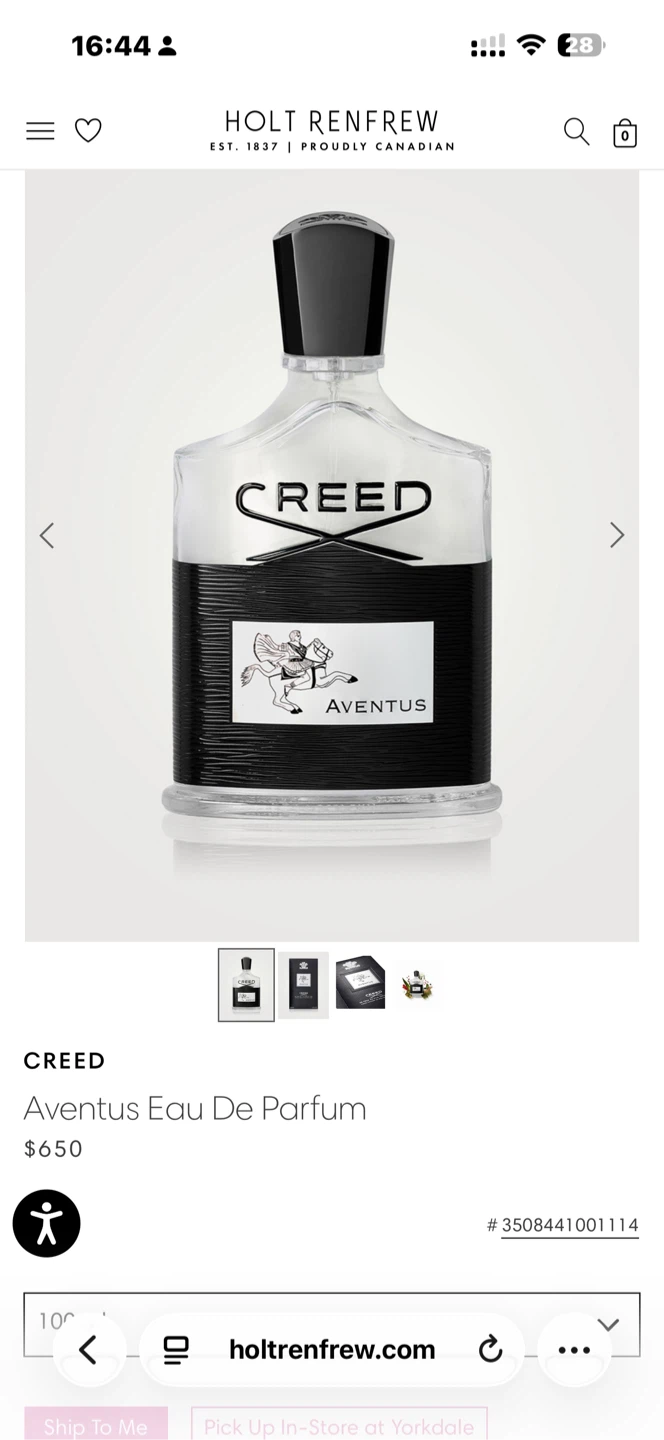 Creed Aventus Eau De Parfum 100ml - photo 4