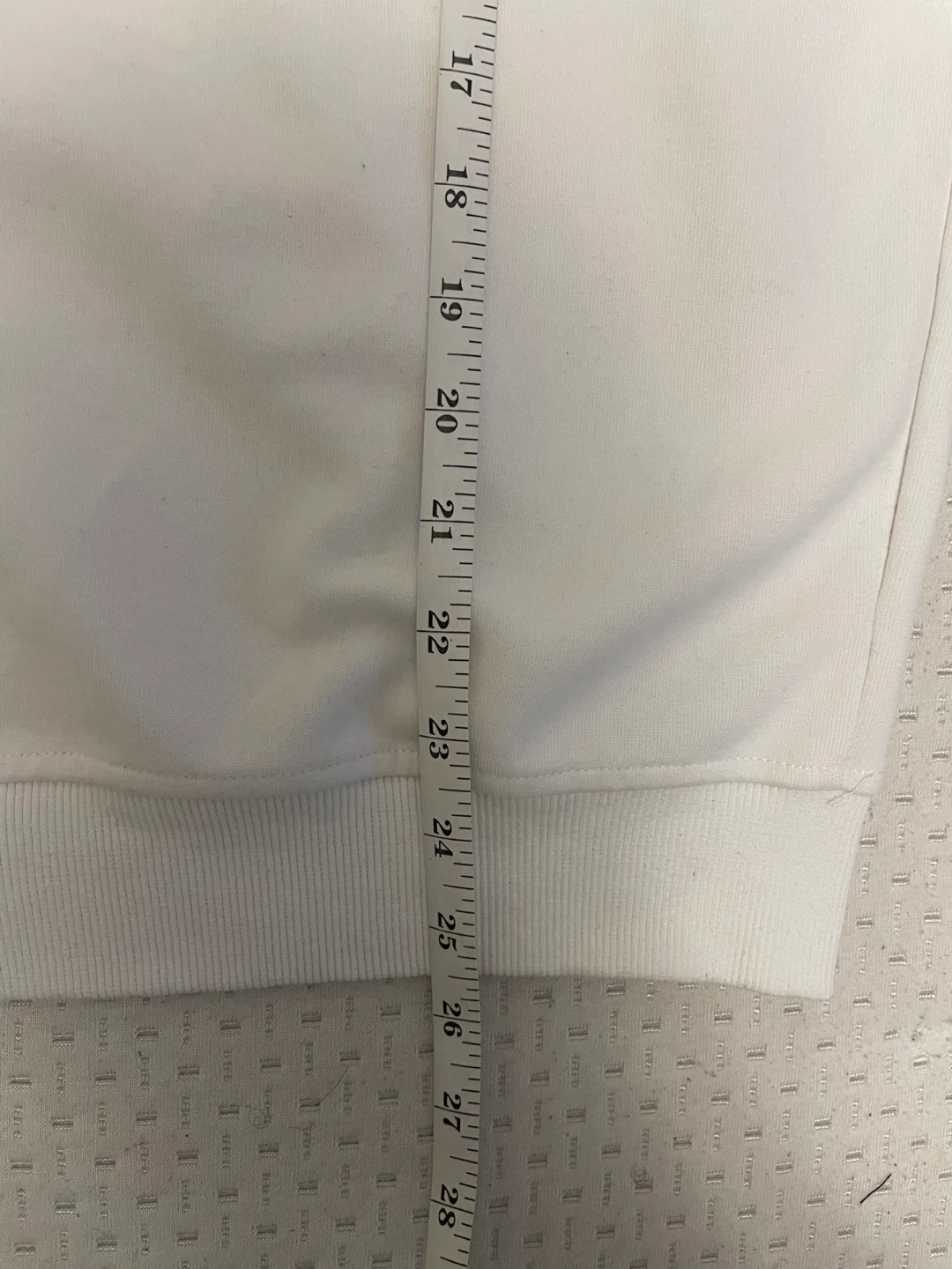 White Collared Sweatshirt with 'C' Logo - photo 4