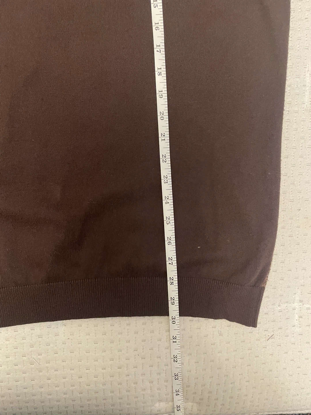JP Brown V-Neck Sweater Vest - photo 3