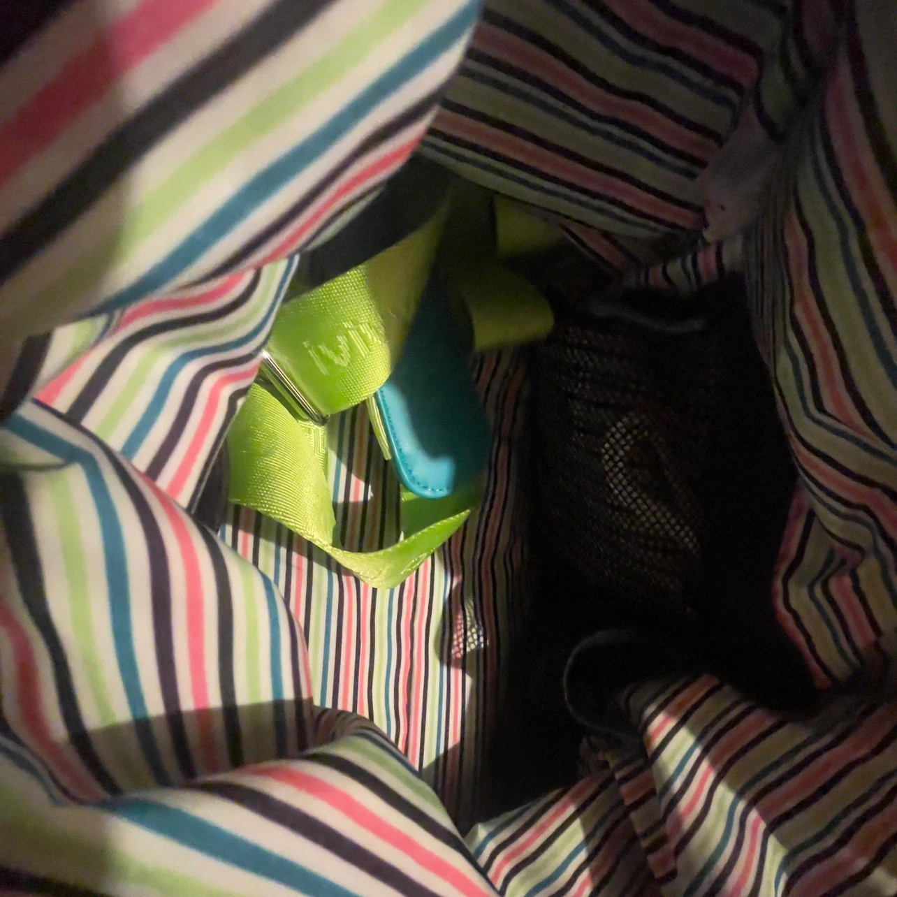 Ivivva Teal and Lime Duffel Bag - photo 2