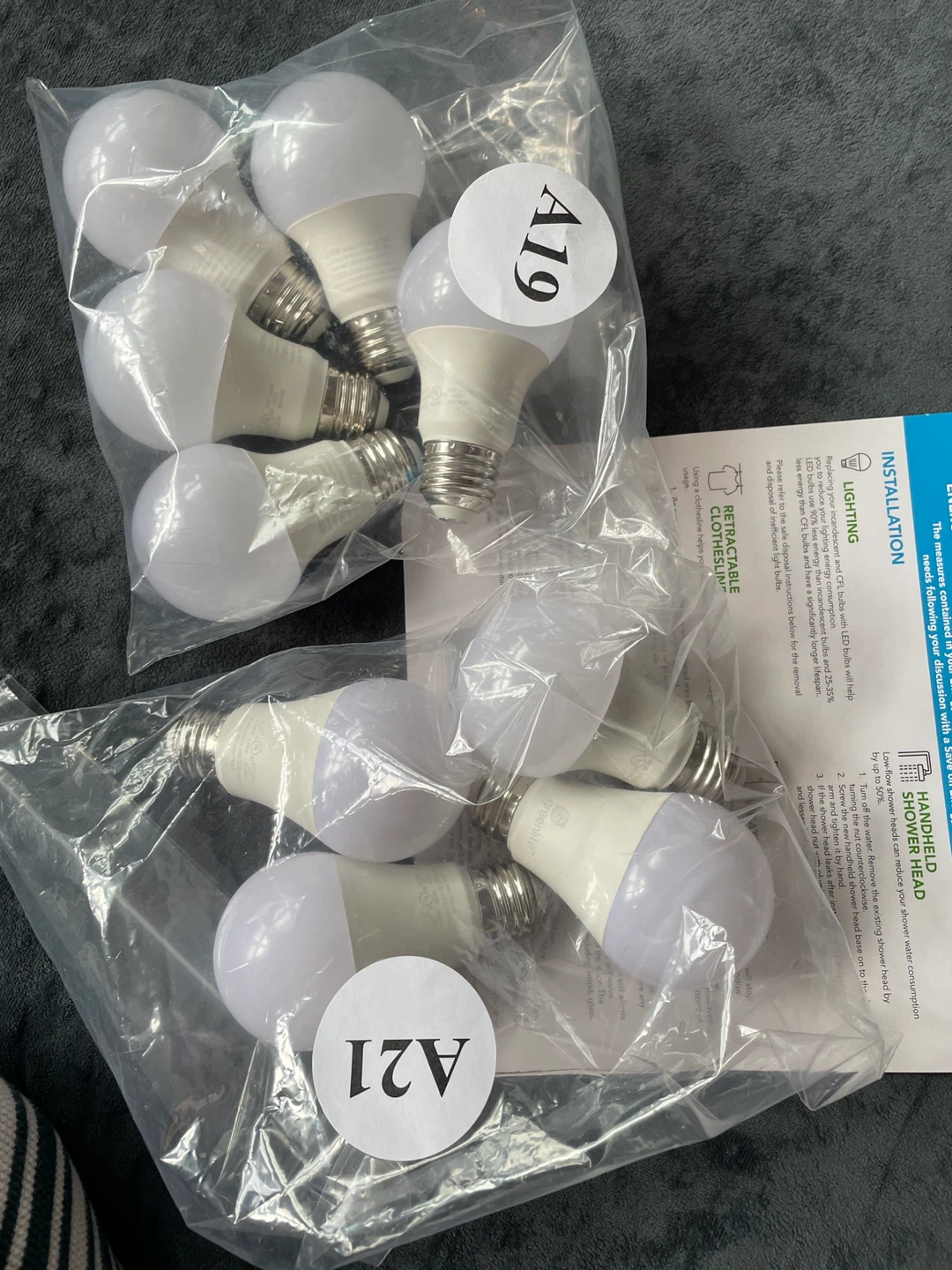 ecoBrilliant LED Light Bulbs (9 Pack) brand new