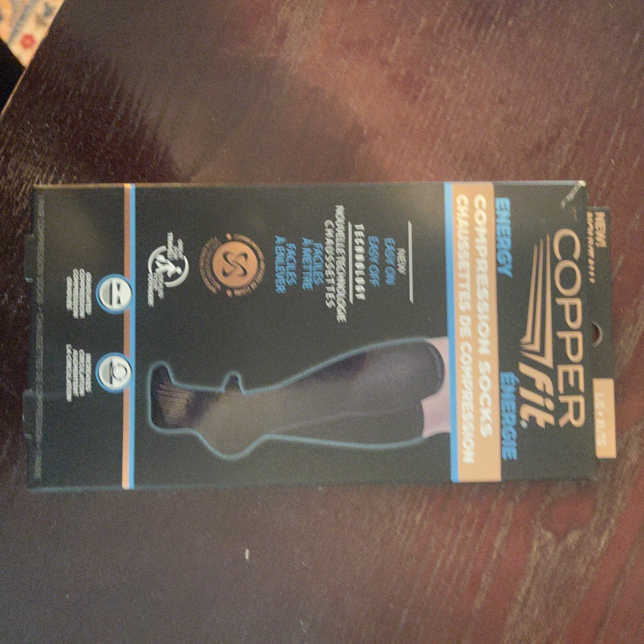 Copper Fit Energy Compression Socks L/XL