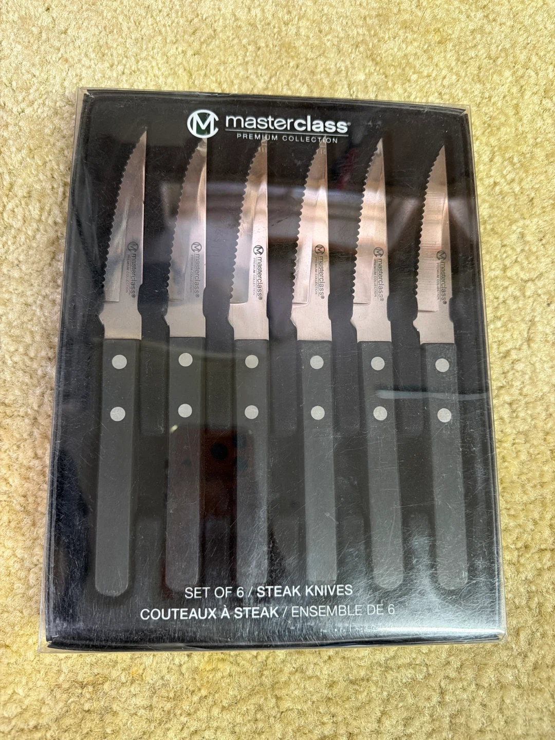 Masterclass Steak Knives Set of 6
