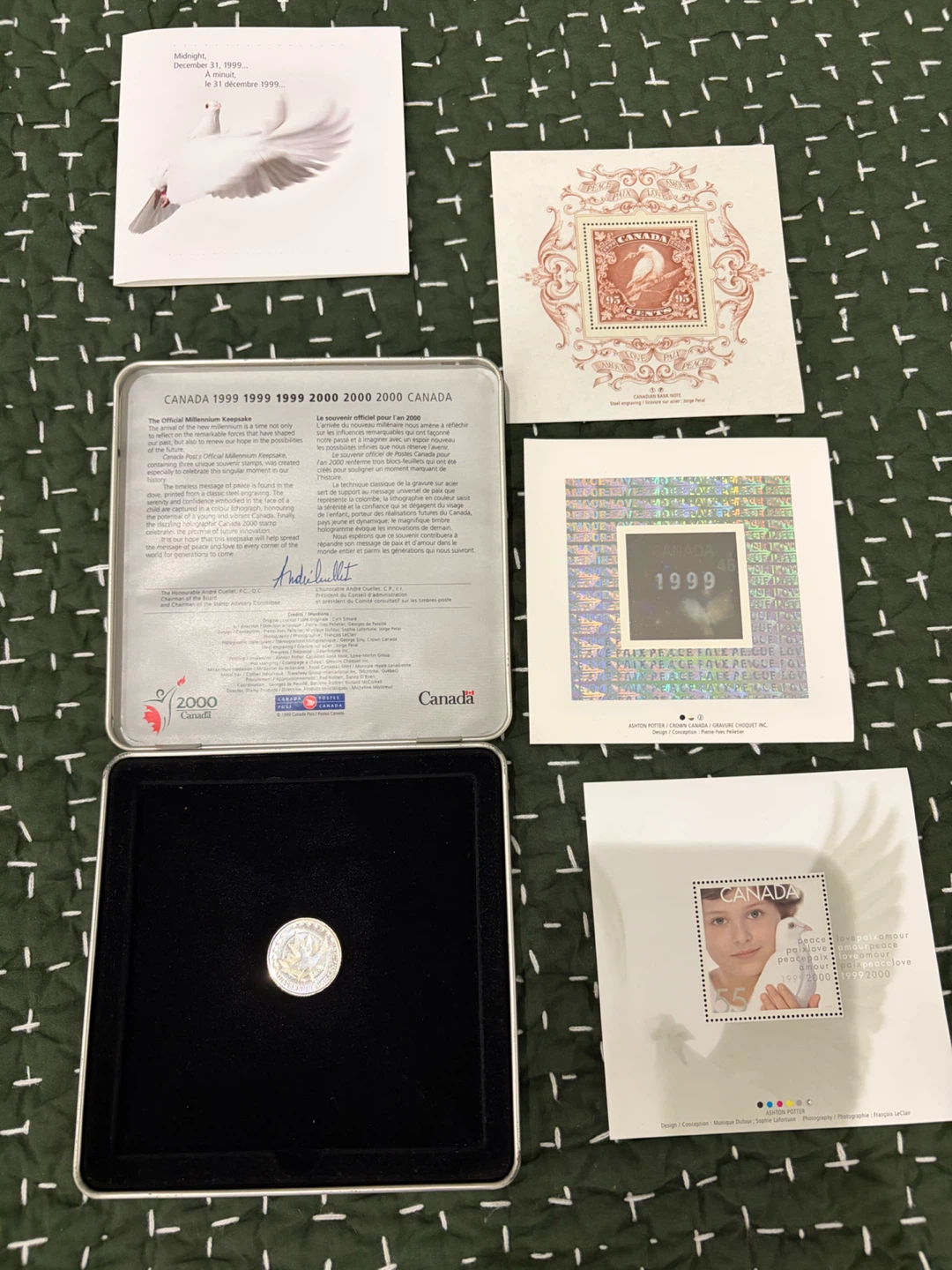 Canada Post Official Millennium Keepsake - photo 2