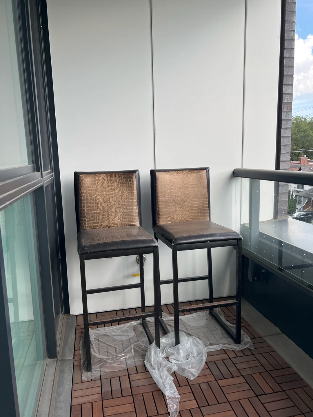 Set of 2 Bar Stools
