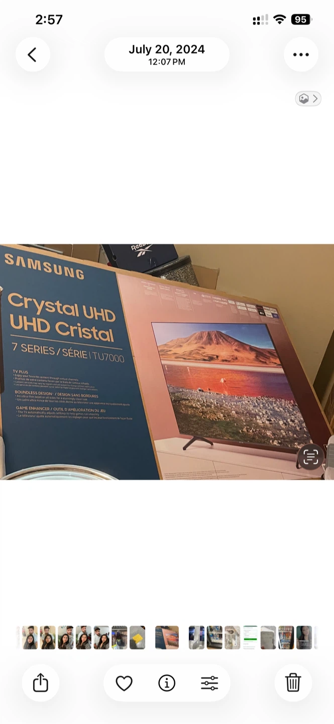 Samsung Crystal UHD 7 Series TU7000 TV 55 inch - photo 3