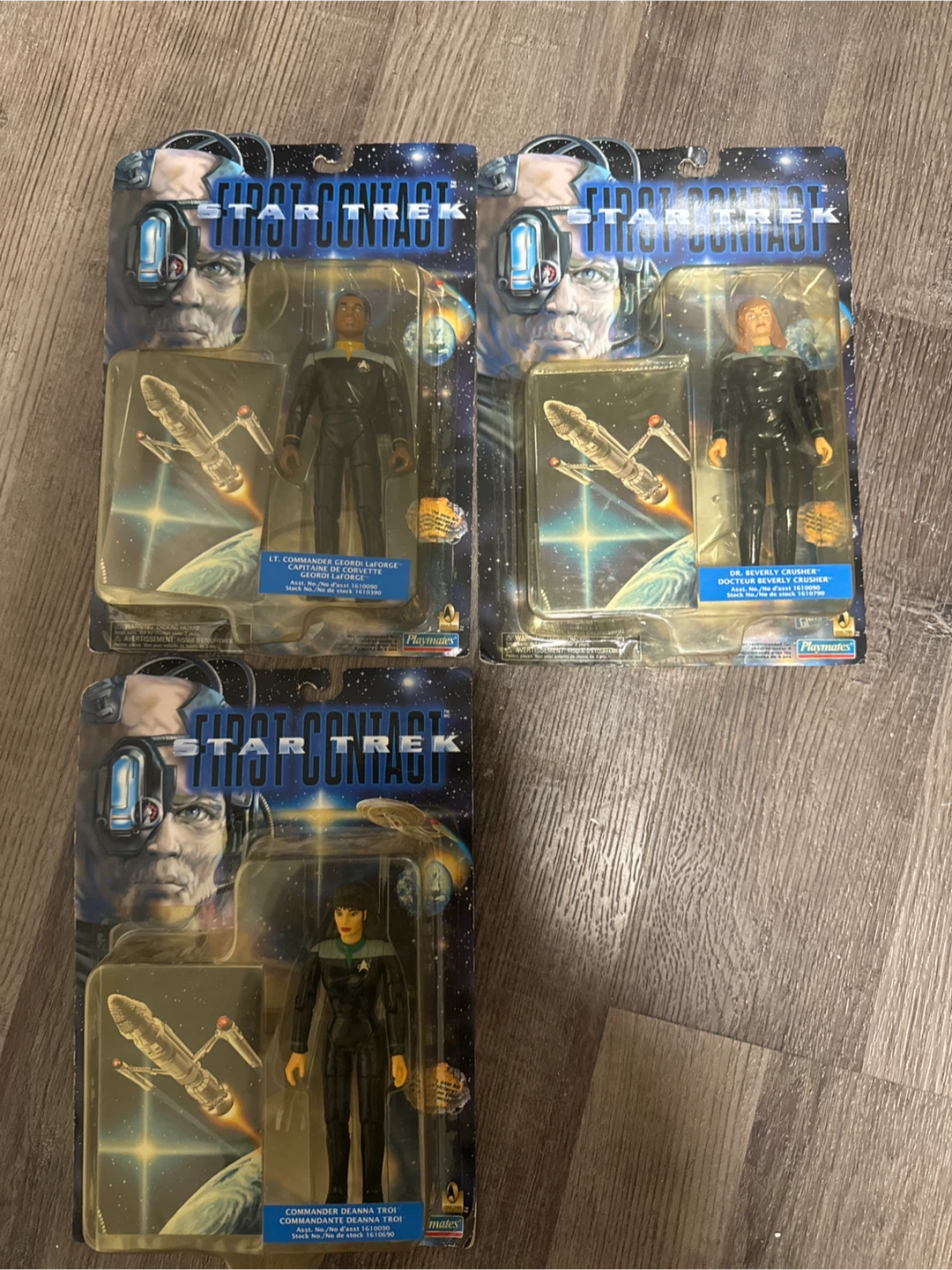 Star Trek First Contact Action Figures