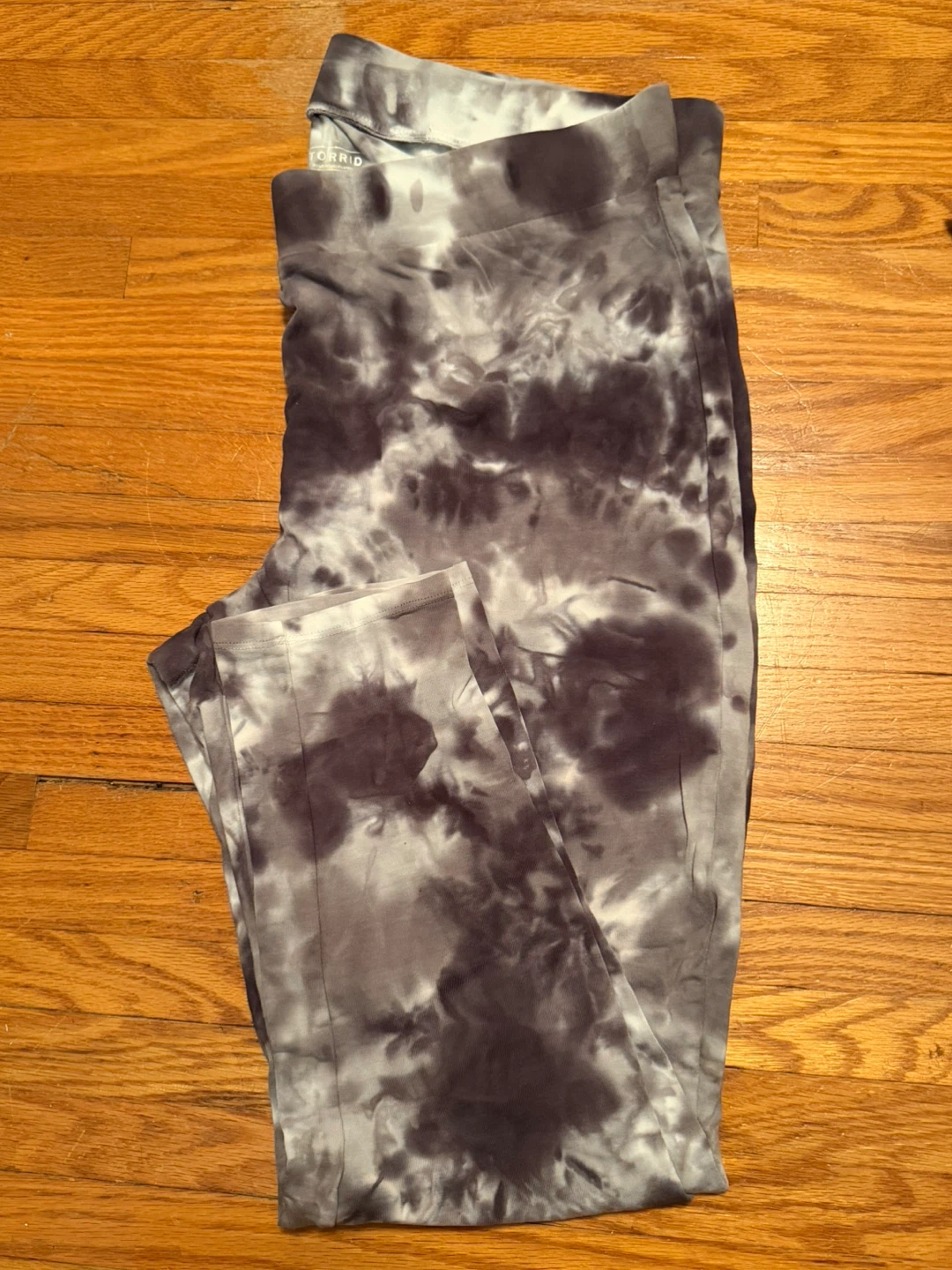 3 pairs full length tie dye leggings, Torrid size 3 - photo 3