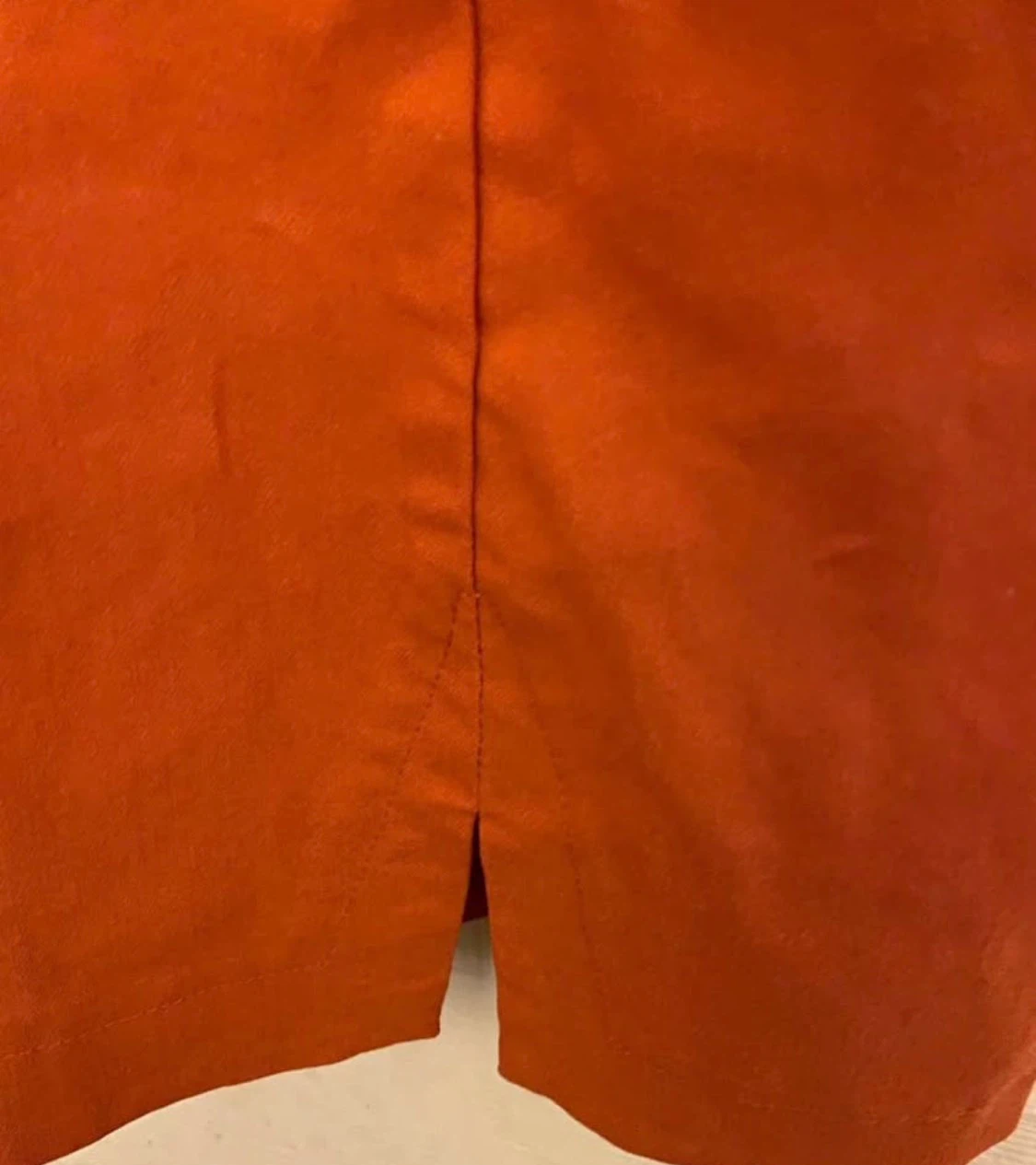 Trixxi Orange Mini Dress with Tie Straps Size L - photo 5