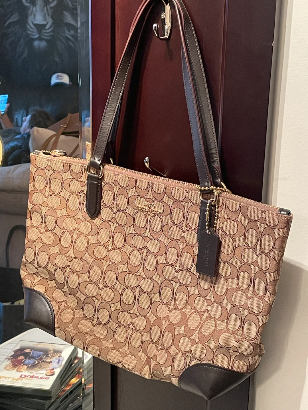 Coach Signature Canvas Tote Bag - photo 2