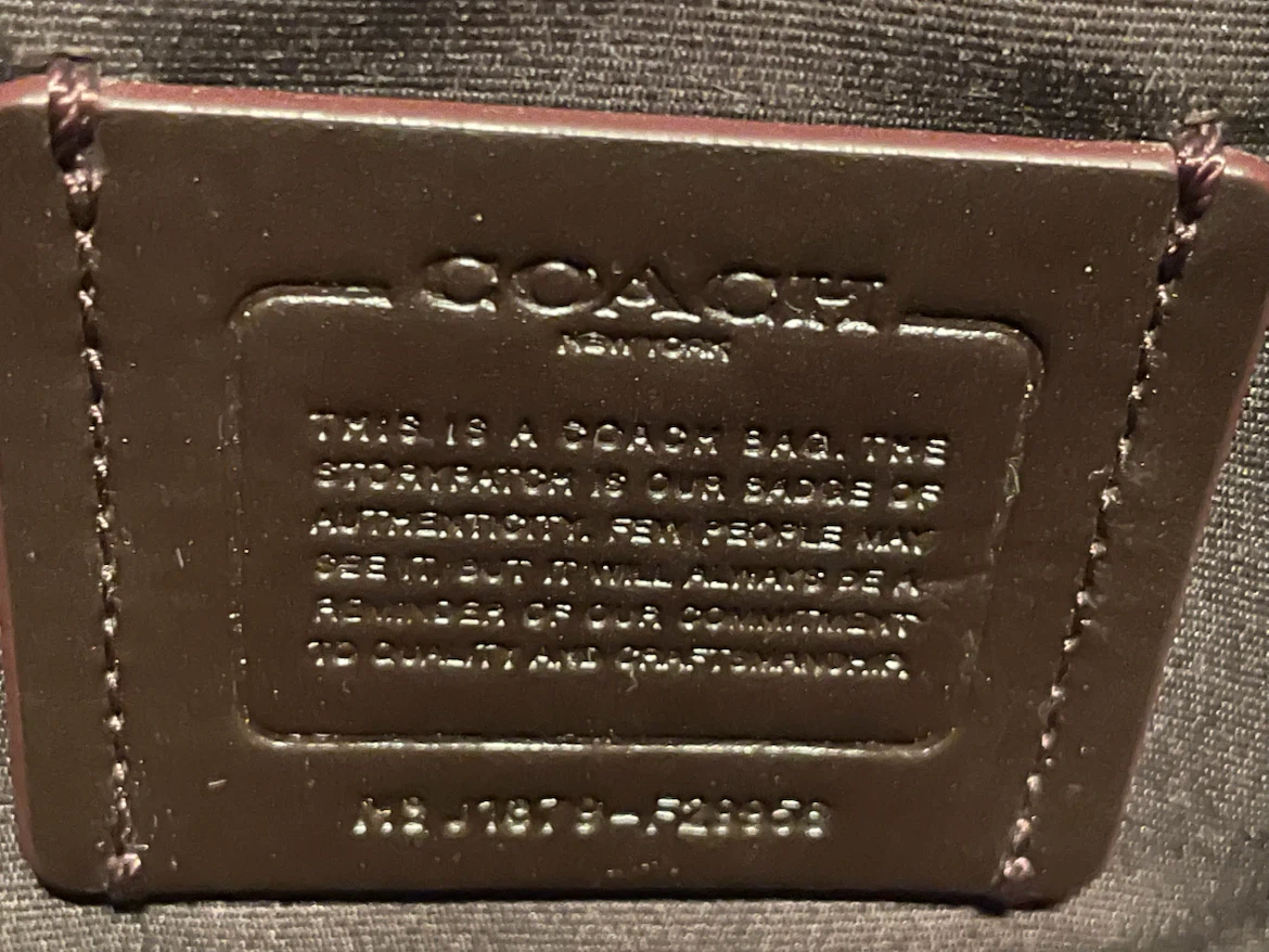 Coach Signature Canvas Tote Bag - photo 3