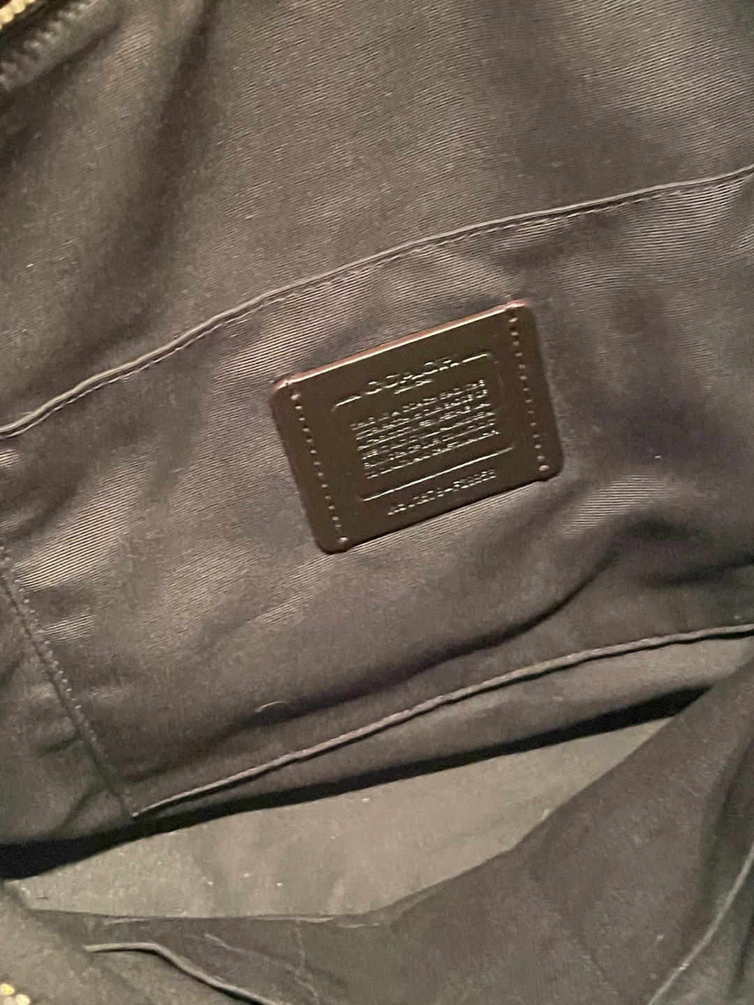 Coach Signature Canvas Tote Bag - photo 4