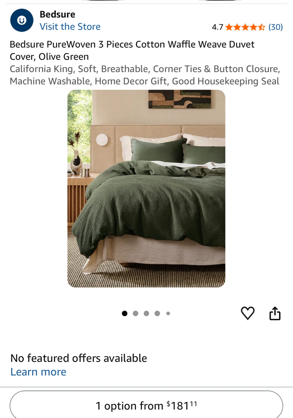 Cotton Duvet Cover Set - 100% Cotton - photo 4