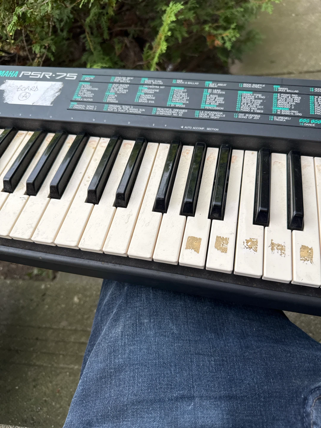 Yamaha PSR-75 Keyboard