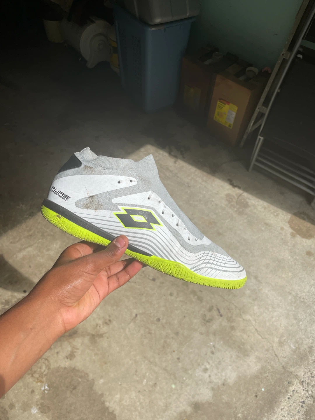 Lotto Pure Speed Indoor Soccer Shoes