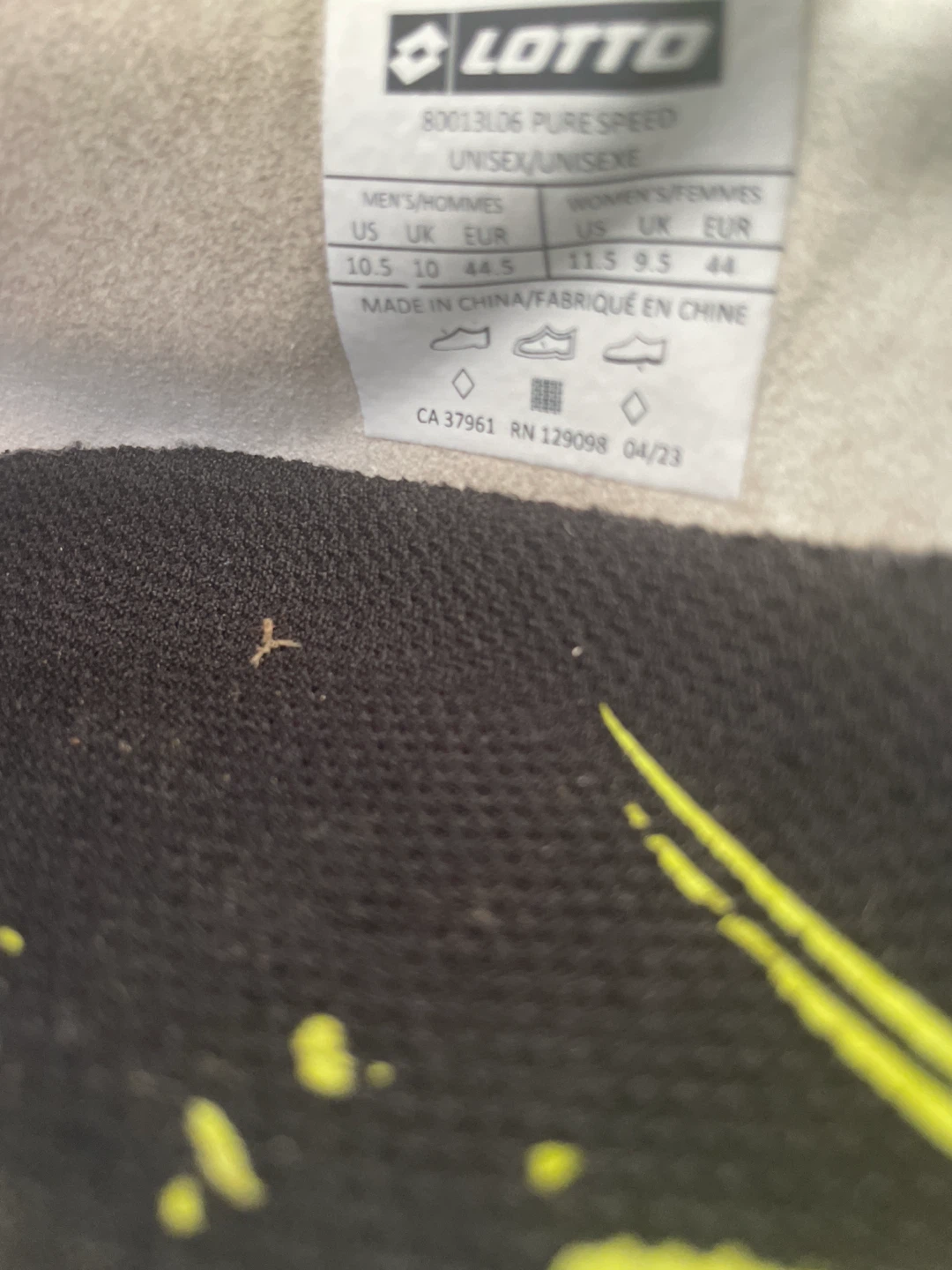 Lotto Pure Speed Indoor Soccer Shoes - photo 4