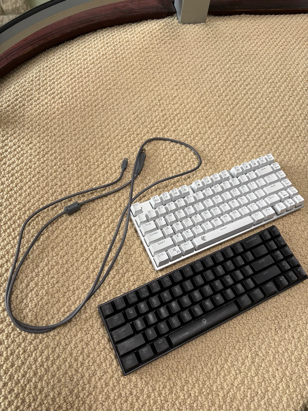 Mechanical Gaming Keyboards (Black & White)