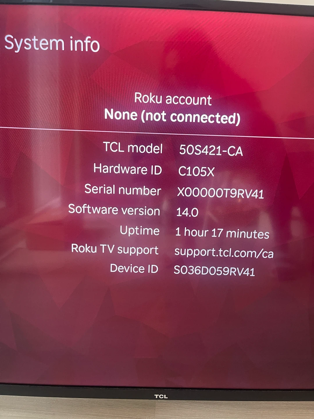 TCL Roku Smart TV - 50” - photo 2
