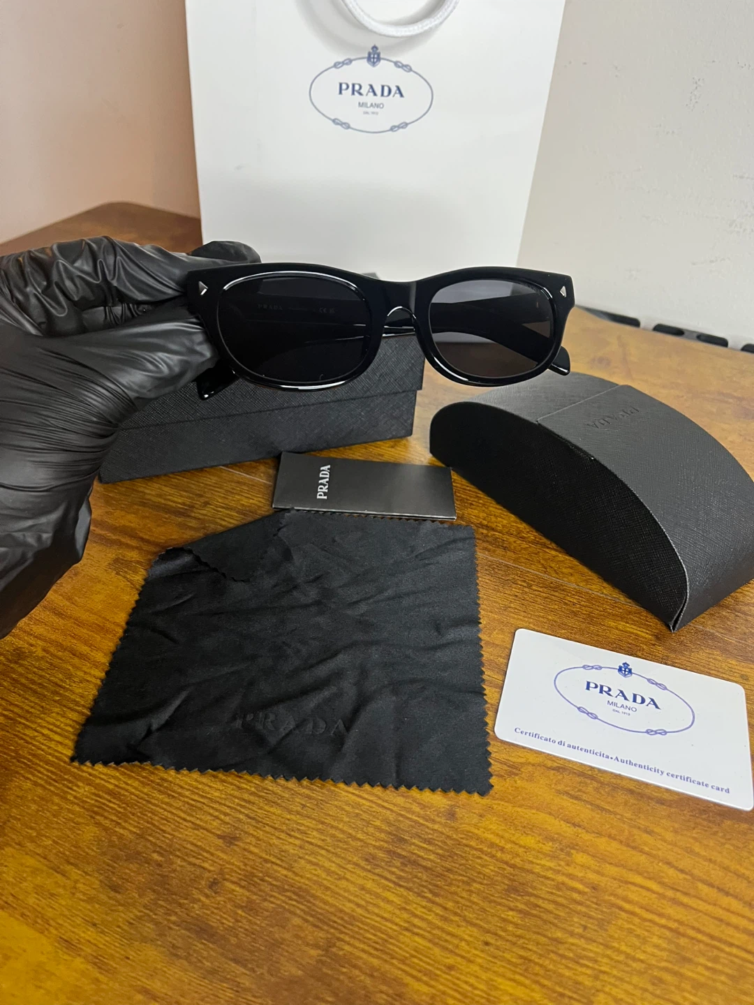 Prada Sunglasses Black PRC09 - photo 2