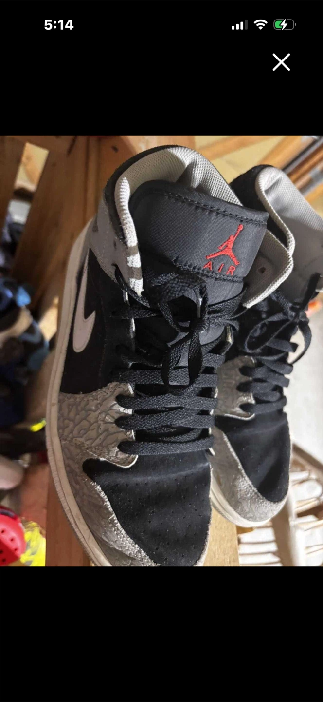 Nike Air Jordan 1 Mid Sneakers - photo 2