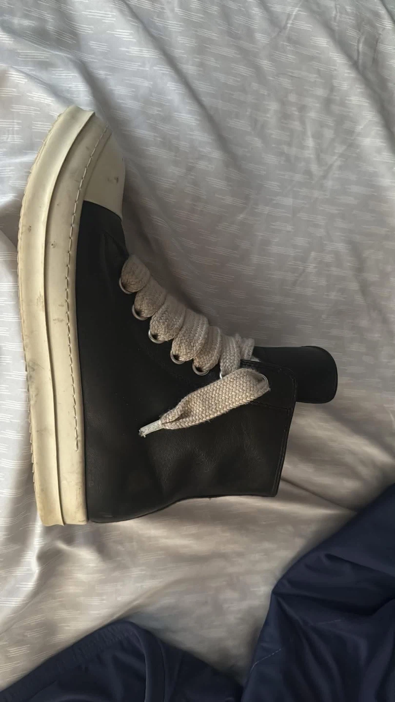 Rick Owens High Top Sneakers - photo 2